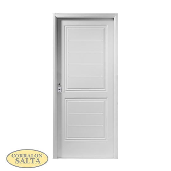 Puerta de Acero Inyectada Galvanizada Mod. G780 - Corralón Salta