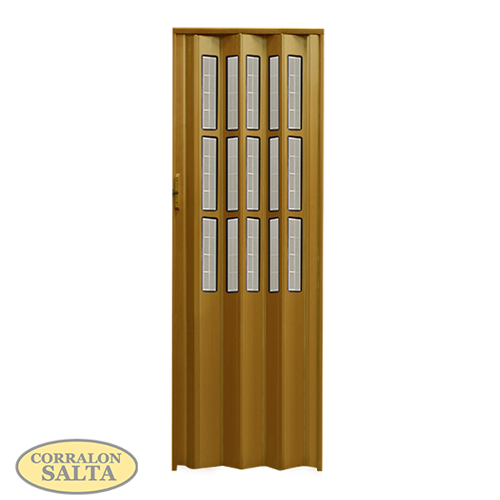 Plegadiza de PVC Reforzada 10 mm Color Ciprés 1/2 Vidrio